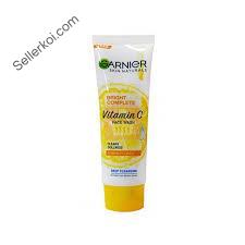 Garnier Bright Complete Vitamin C Face Wash (100gm)